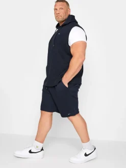 BadRhino Big & Tall Blue Jersey Shorts