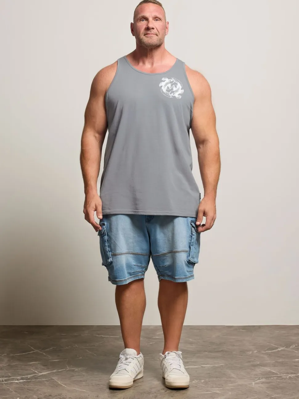 BadRhino Big & Tall Blue Koi Carp Vest