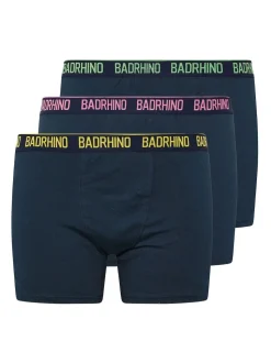 BadRhino Big & Tall Blue Multi Band Trunks 3 Pack