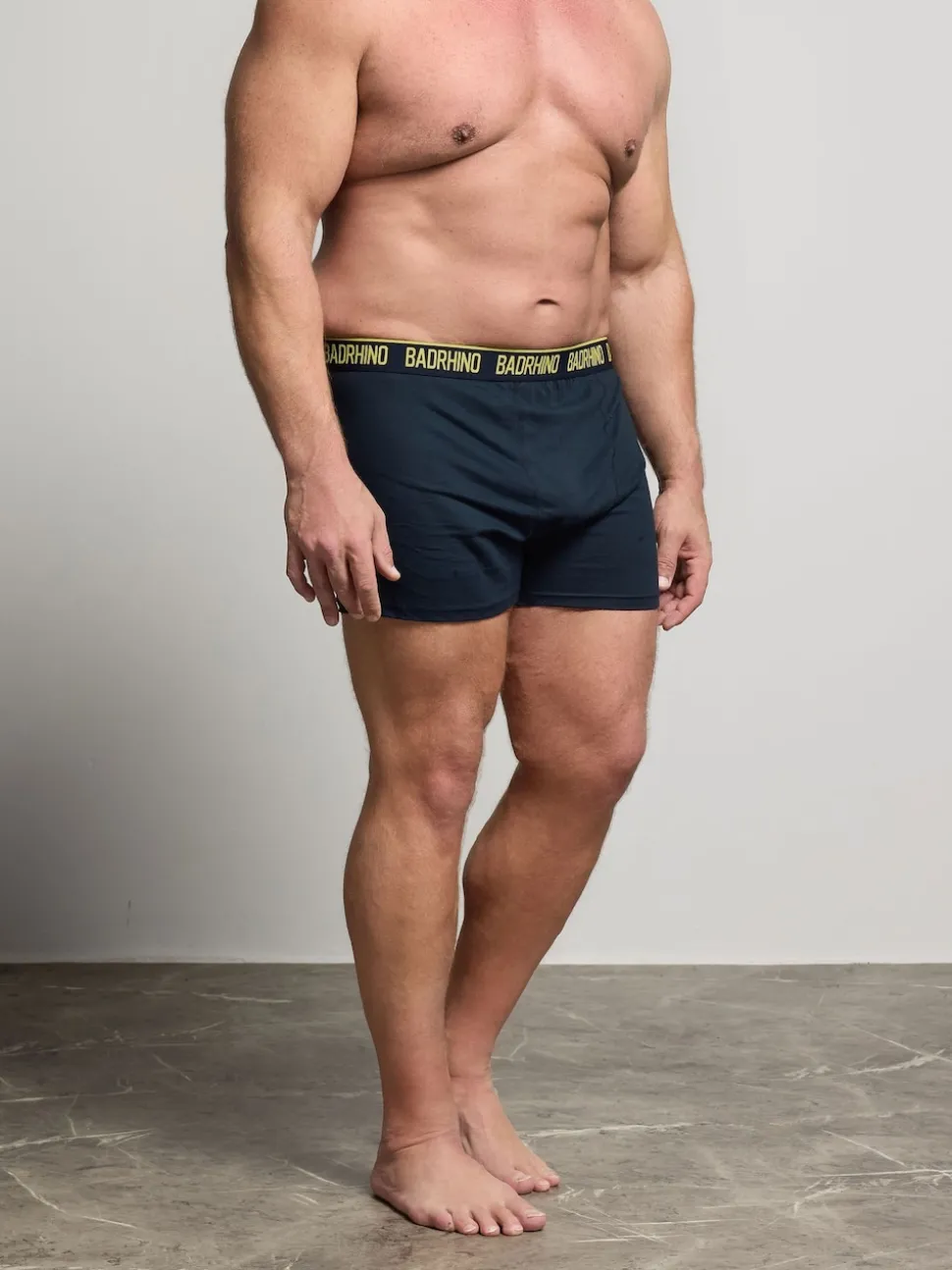 BadRhino Big & Tall Blue Multi Band Trunks 3 Pack