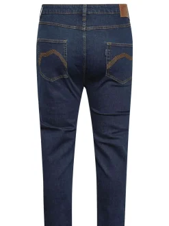 BadRhino Big & Tall Blue Stretch Leg Jeans