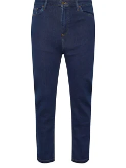 BadRhino Big & Tall Blue Super Stretch Knitted Denim Jeans