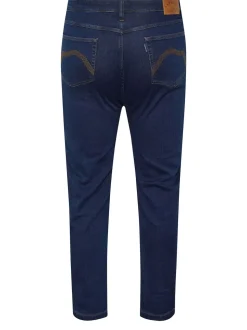 BadRhino Big & Tall Blue Super Stretch Knitted Denim Jeans