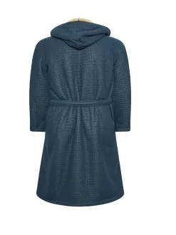 BadRhino Big & Tall Blue Waffle Borg Robe