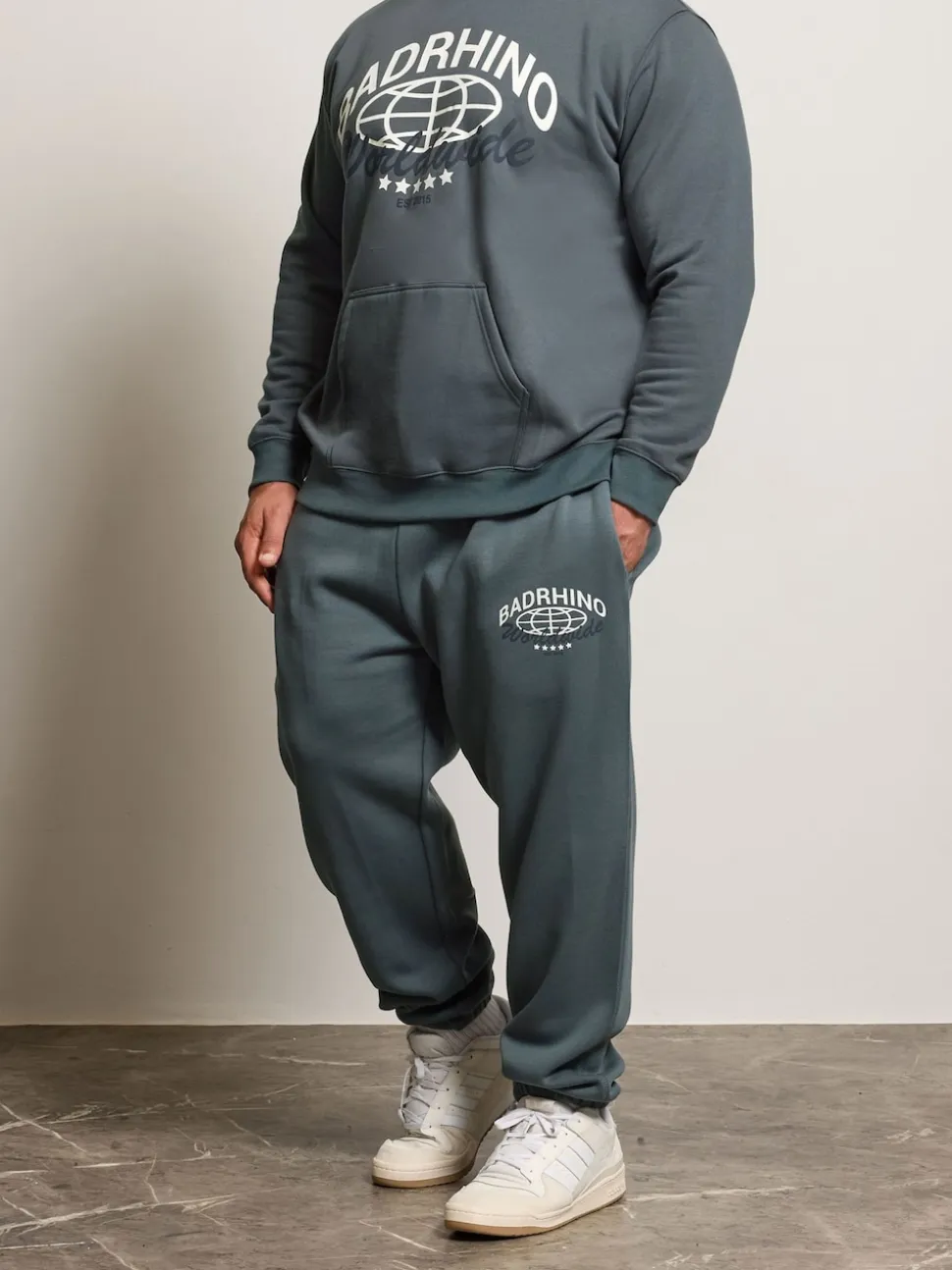 BadRhino Big & Tall Blue Worldwide Joggers