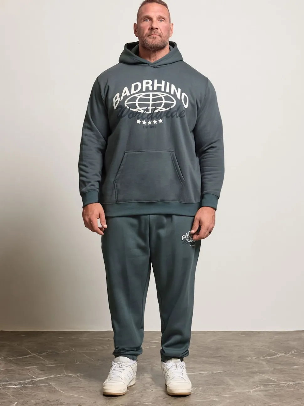 BadRhino Big & Tall Blue Worldwide Joggers