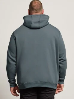 BadRhino Big & Tall Blue Zip Thru Hoodie