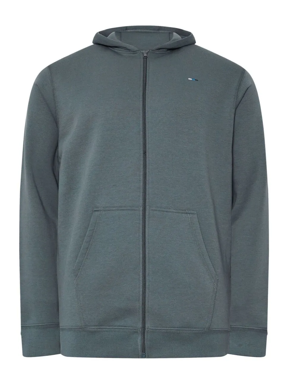 BadRhino Big & Tall Blue Zip Thru Hoodie