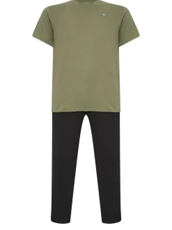 BadRhino Big & Tall Green Colby Lounge Set