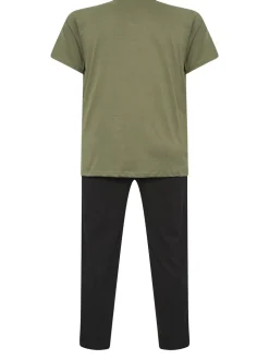 BadRhino Big & Tall Green Colby Lounge Set