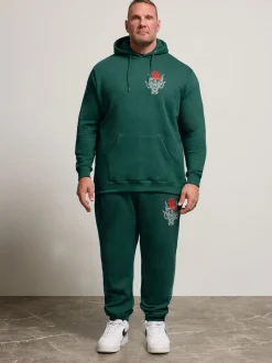 BadRhino Big & Tall Green Dragon Joggers