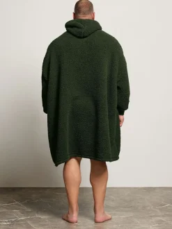 BadRhino Big & Tall Green Blanket Hoodie