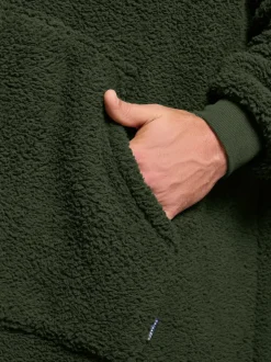 BadRhino Big & Tall Green Blanket Hoodie