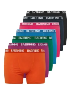 BadRhino Big & Tall Green Boxers 7 Pack