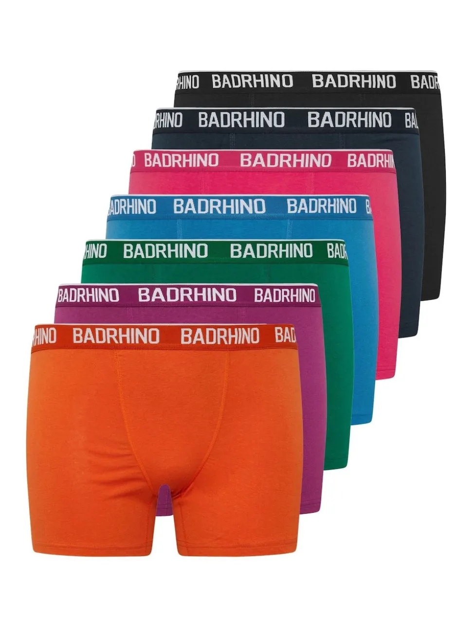 BadRhino Big & Tall Green Boxers 7 Pack