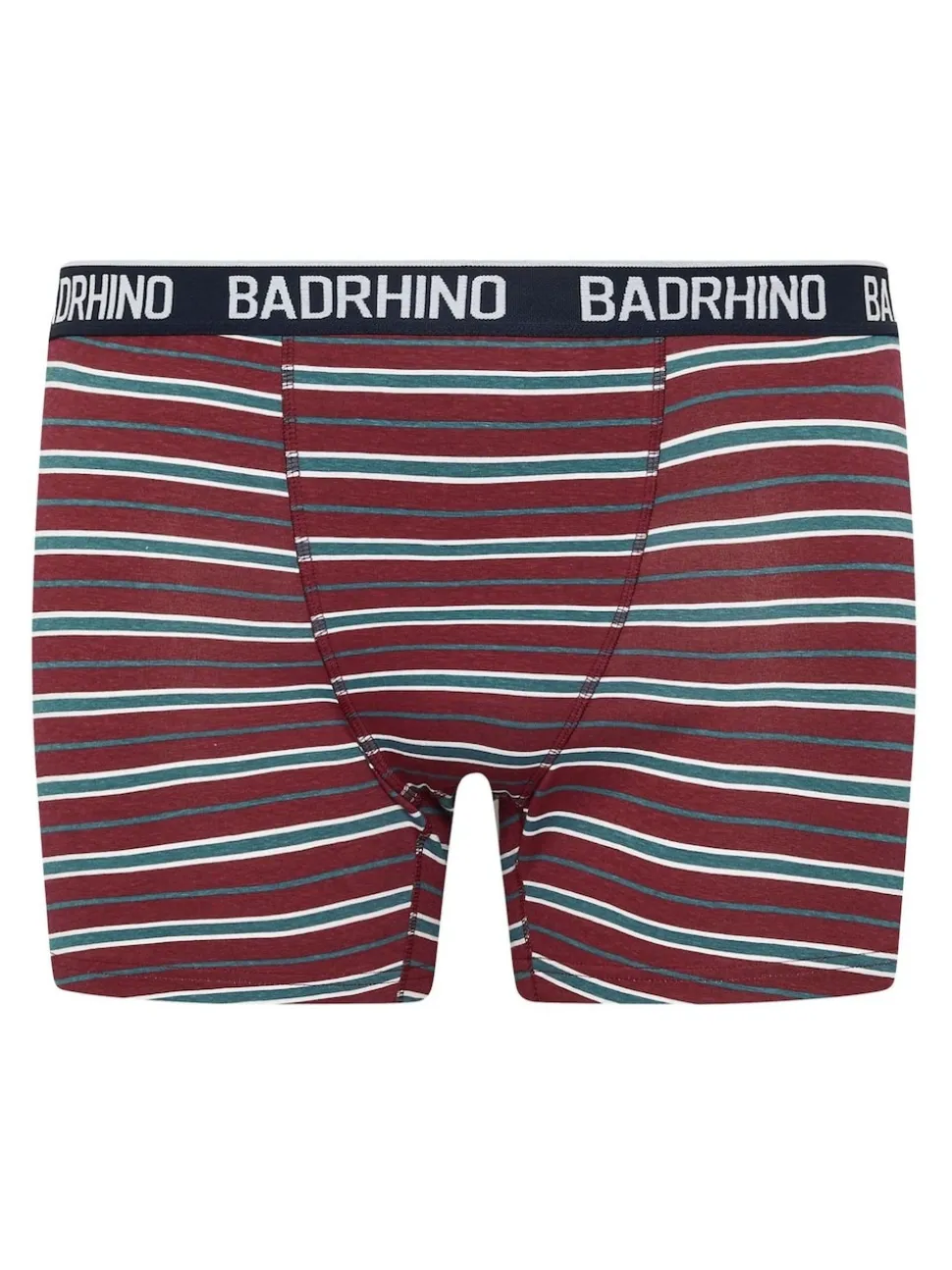 BadRhino Big & Tall Navy Blue Stripe & Spot Trunks 3 Pack