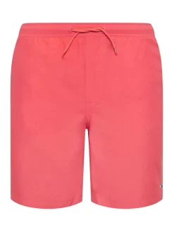 BadRhino Big & Tall Pink Plain Swim Shorts