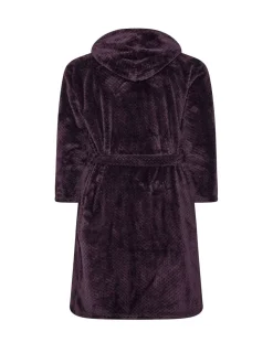 BadRhino Big & Tall Red Textured Hooded Robe