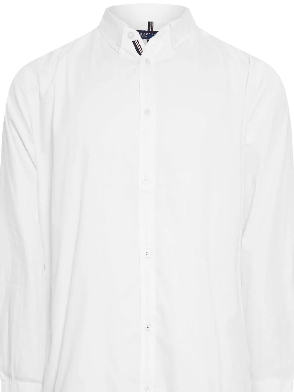 BadRhino Big & Tall White 100% Cotton Poplin Shirt