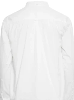 BadRhino Big & Tall White 100% Cotton Poplin Shirt