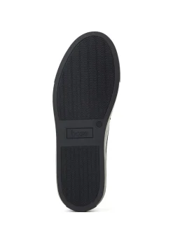 Base London Black Clapton Brogue Trainer