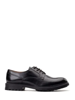 Base London Black Locke Lace Up Shoe