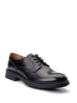 Base London Black Locke Lace Up Shoe