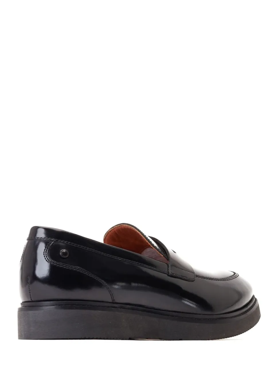 Base London Black Sid Penny Loafer
