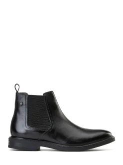 Base London Black Sussex Chelsea Boot