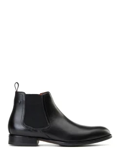 Base London Black Whittle Chelsea Boot