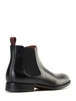 Base London Black Whittle Chelsea Boot
