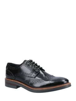 Base London Black Woburn Excel Brogue