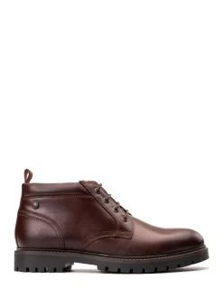 Base London Brown Cobalt Chukka Boot