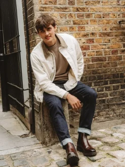 Base London Brown Zinc Chelsea Boot
