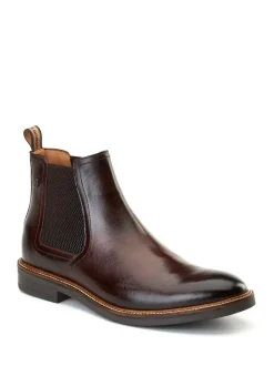 Base London Burnt Brown Sussex Chelsea Boot