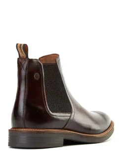 Base London Burnt Brown Sussex Chelsea Boot
