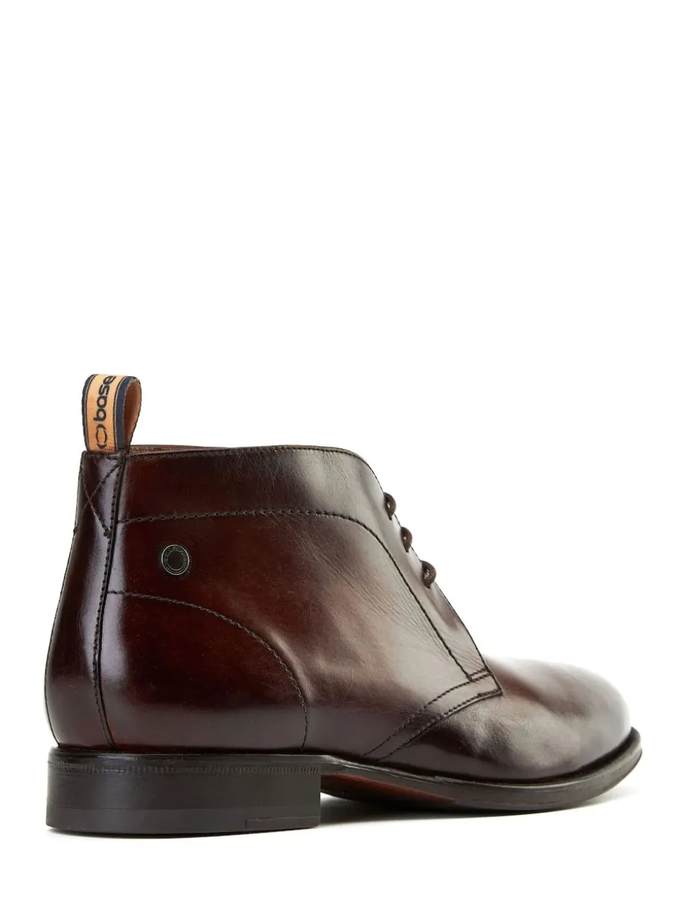 Base London Burnt Brown Wallis Chukka Boot