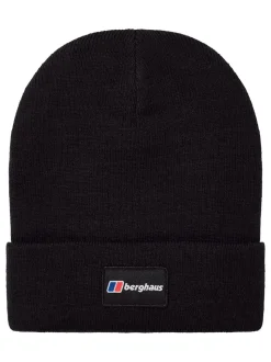 Berghaus Black Logo Recognition Beanie