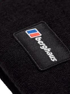 Berghaus Black Logo Recognition Beanie