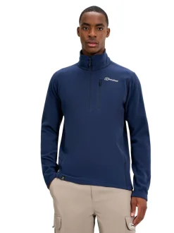Berghaus Navy Prism Quarter Zip Fleece