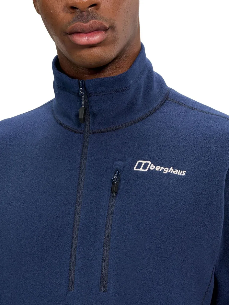 Berghaus Navy Prism Quarter Zip Fleece