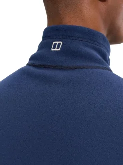 Berghaus Navy Prism Quarter Zip Fleece