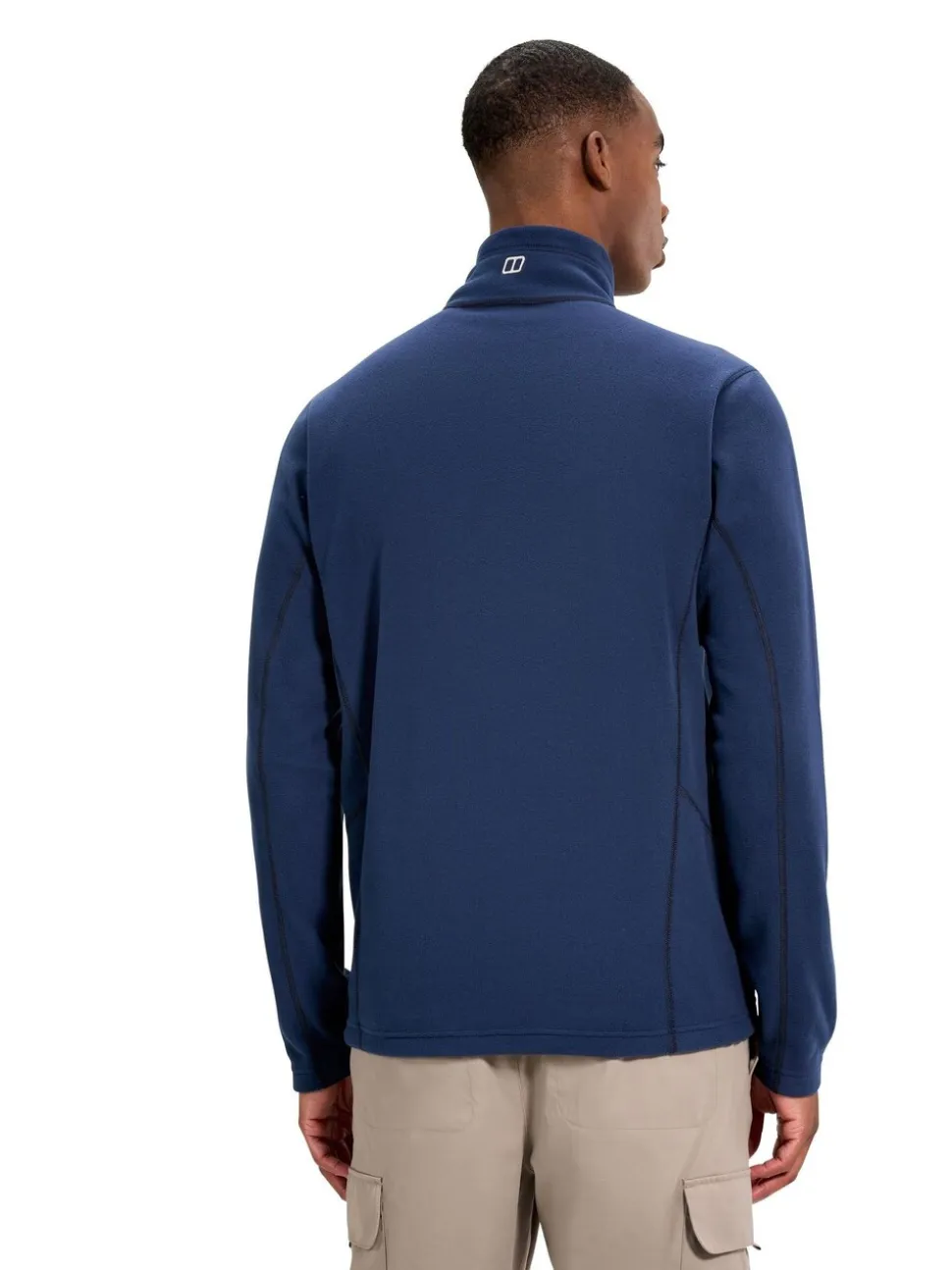 Berghaus Navy Prism Quarter Zip Fleece