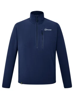 Berghaus Navy Prism Quarter Zip Fleece