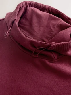 Berry Red Overhead Hoodie Utility