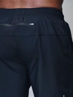 Black 9 Inch Active Gym Sports Shorts