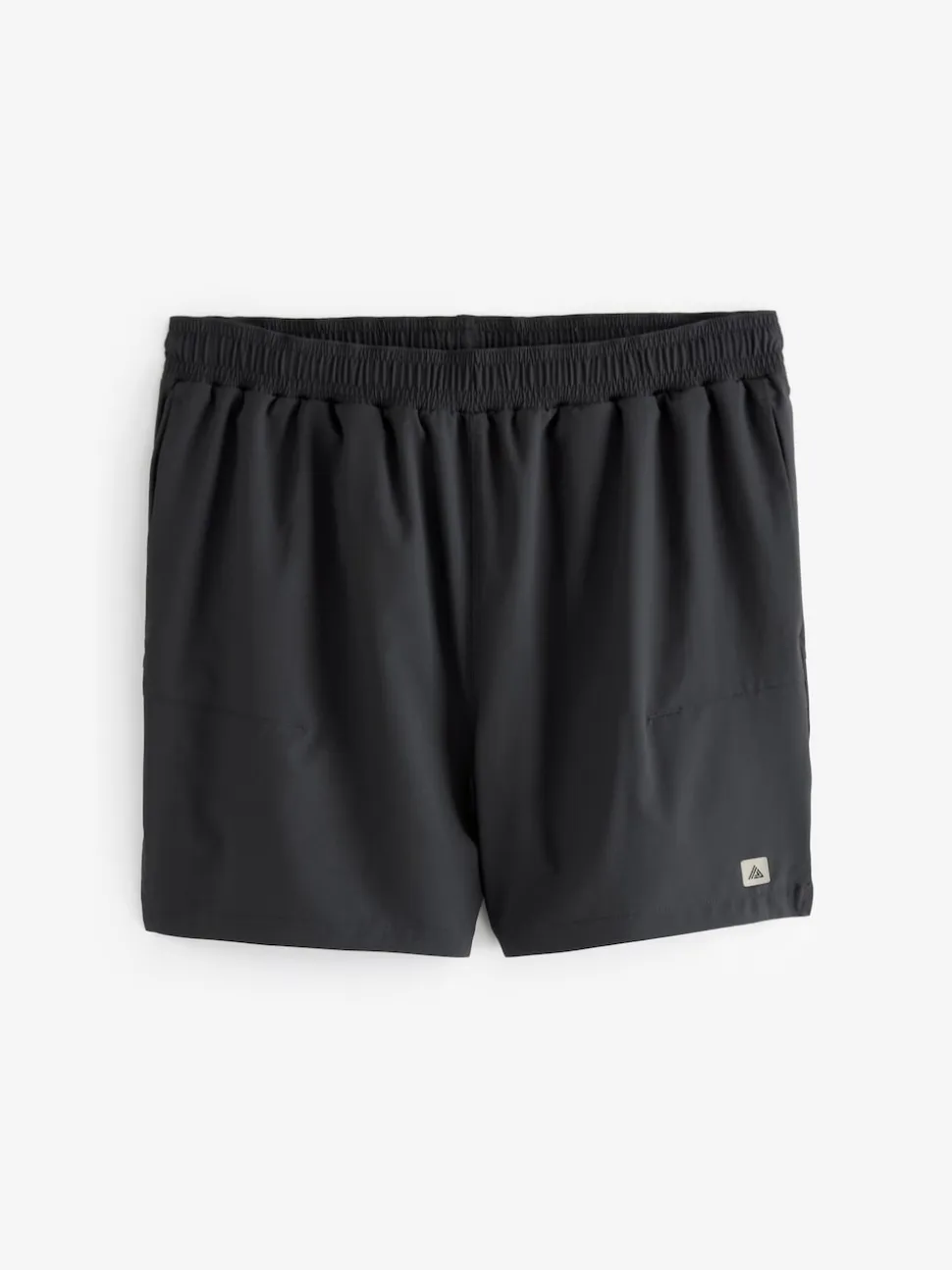 Black 5 Inch Active Gym Sports Shorts
