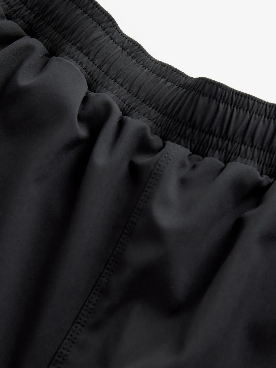 Black 5 Inch Active Gym Sports Shorts