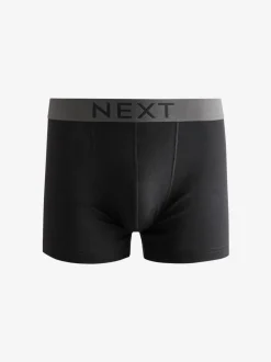 Black 10 pack 100% Cotton Trunks