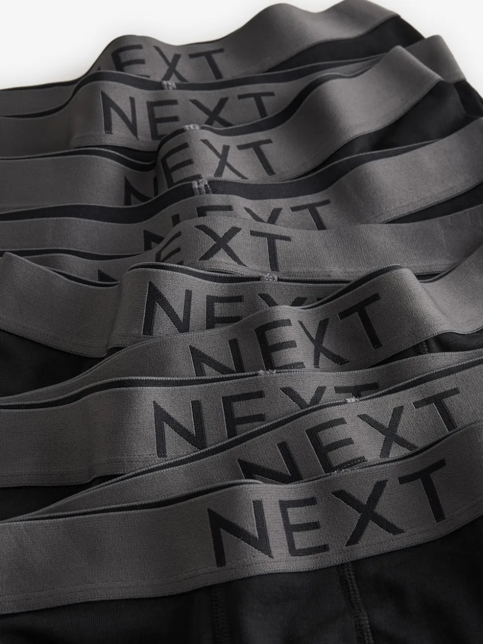 Black 10 pack 100% Cotton Trunks